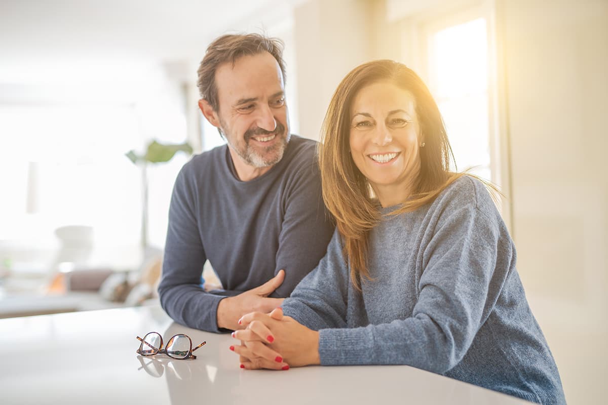 happy wife after learning how to help her alcoholic husband